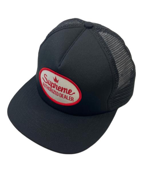 SUPREME（シュプリーム）Supreme (シュプリーム) メッシュキャップ ブラックの古着・服飾アイテム