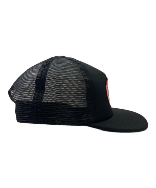 SUPREME（シュプリーム）Supreme (シュプリーム) メッシュキャップ ブラックの古着・服飾アイテム