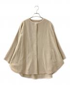 BEARDSLEYビアズリー）の古着「カシミヤポンチョ」｜ベージュ