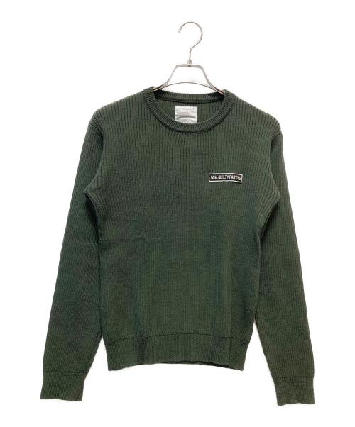 WACKO MARIA（ワコマリア）WACKO MARIA (ワコマリア) 薄手ニット ブラウン サイズ:Lの古着・服飾アイテム