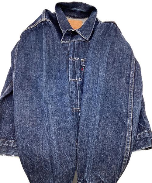 WAREHOUSE（ウエアハウス）WAREHOUSE (ウエアハウス) 1ST TYPE トラッカージャケット ブルー サイズ:W38の古着・服飾アイテム