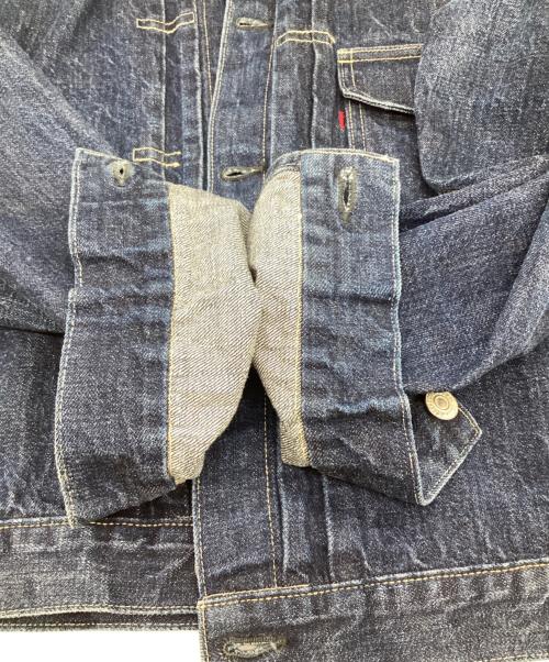 WAREHOUSE（ウエアハウス）WAREHOUSE (ウエアハウス) 1ST TYPE トラッカージャケット ブルー サイズ:W38の古着・服飾アイテム