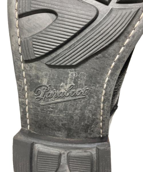 PARABOOT（パラブーツ）PARABOOT (パラブーツ) Uチップシューズ ブラック サイズ:7 1/2の古着・服飾アイテム