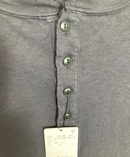 L'appartement（アパルトモン）L'Appartement (アパルトモン) ロングスリーブTシャツ グレー サイズ:F 未使用品の古着・服飾アイテム