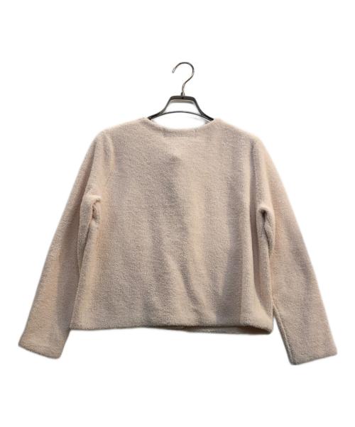 THIRD MAGAZINE（サードマガジン）THIRD MAGAZINE (サードマガジン) ノーカラージャケット ライトピンク サイズ:Mの古着・服飾アイテム