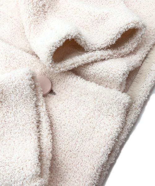 THIRD MAGAZINE（サードマガジン）THIRD MAGAZINE (サードマガジン) ノーカラージャケット ライトピンク サイズ:Mの古着・服飾アイテム