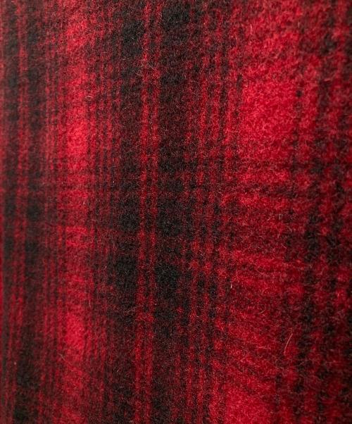 WOOLRICH（ウールリッチ）WOOLRICH (ウールリッチ) 503ハンティングジャケット レッド×ブラック サイズ:Mの古着・服飾アイテム