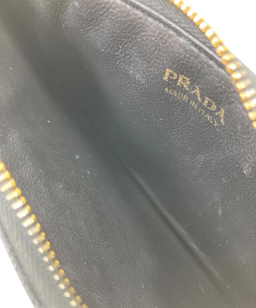 PRADA（プラダ）PRADA (プラダ) カードケース ブラックの古着・服飾アイテム