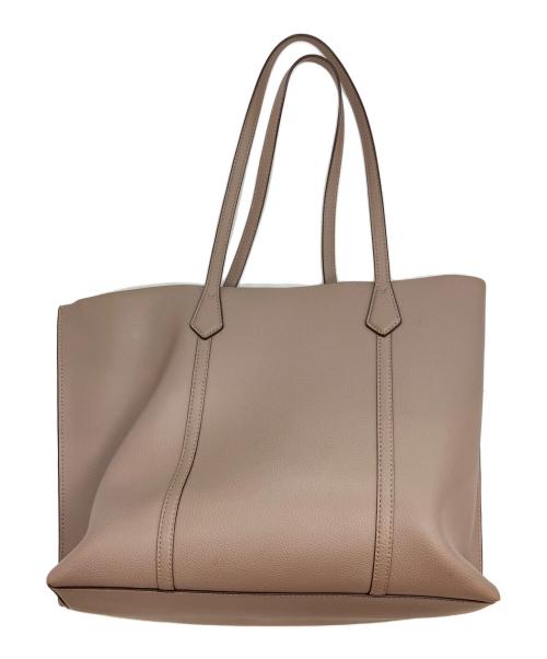 TORY BURCH（トリーバーチ）TORY BURCH (トリーバーチ) ペリートリブルコンパートメント　トートバッグ ベージュの古着・服飾アイテム