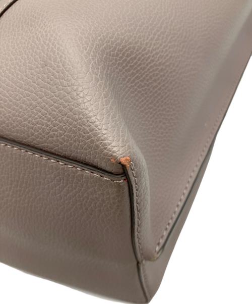 TORY BURCH（トリーバーチ）TORY BURCH (トリーバーチ) ペリートリブルコンパートメント　トートバッグ ベージュの古着・服飾アイテム