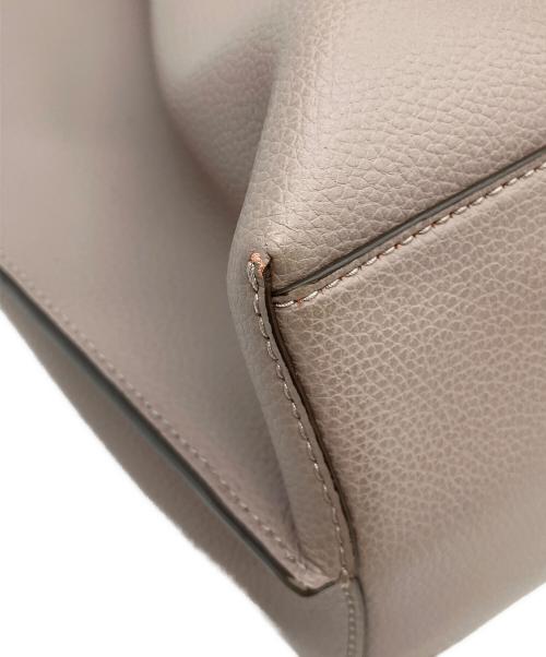 TORY BURCH（トリーバーチ）TORY BURCH (トリーバーチ) ペリートリブルコンパートメント　トートバッグ ベージュの古着・服飾アイテム