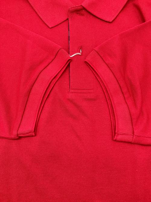 Burberry's（バーバリー）Burberry's (バーバリー) ポロシャツ レッド サイズ:Lの古着・服飾アイテム