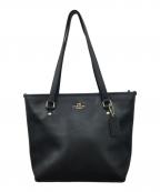 COACHコーチ）の古着「トートバッグ」｜ブラック