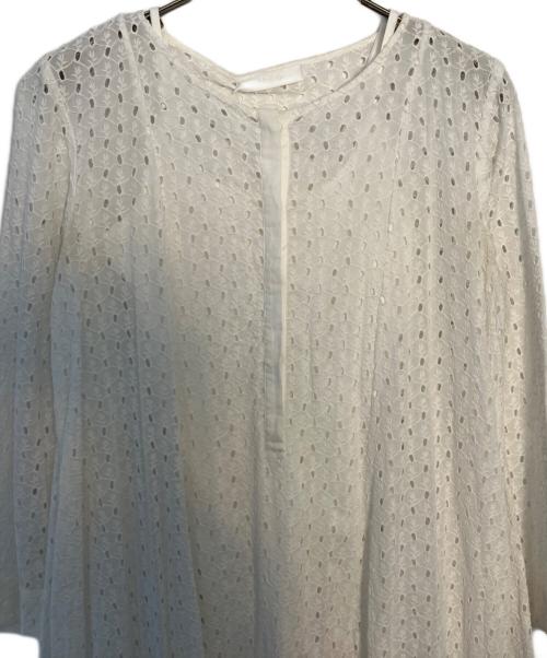 merlette（マーレット）Merlette (マーレット) Merlette 長袖ワンピース ホワイト サイズ:Freeの古着・服飾アイテム