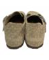 中古・古着 BIRKENSTOCK (ビルケンシュトック) BEAMS (ビームス) サンダル グレー サイズ:38：13000円