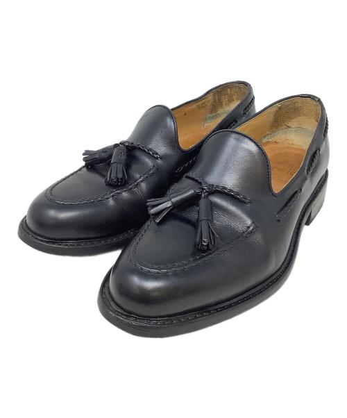 berwick（バーウィック）berwick (バーウィック) タッセルローファー ブラック サイズ:6の古着・服飾アイテム