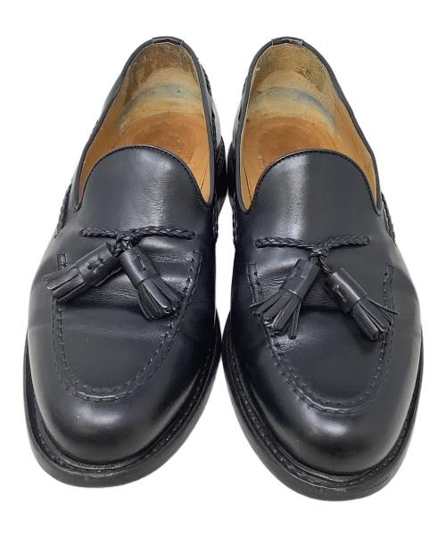 berwick（バーウィック）berwick (バーウィック) タッセルローファー ブラック サイズ:6の古着・服飾アイテム