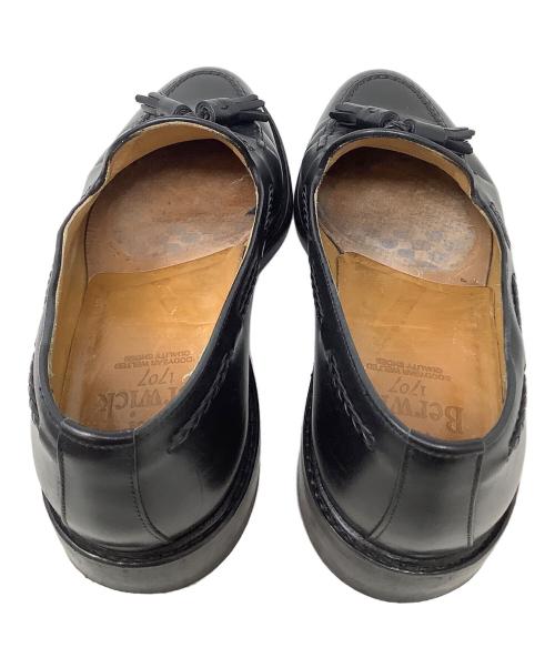 berwick（バーウィック）berwick (バーウィック) タッセルローファー ブラック サイズ:6の古着・服飾アイテム