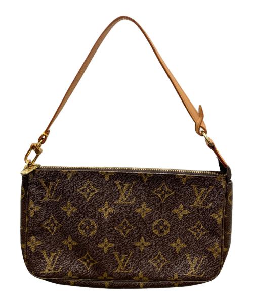 LOUIS VUITTON（ルイ ヴィトン）LOUIS VUITTON (ルイ ヴィトン) ポーチ　ポシェット・アクセソワール ブラウンの古着・服飾アイテム