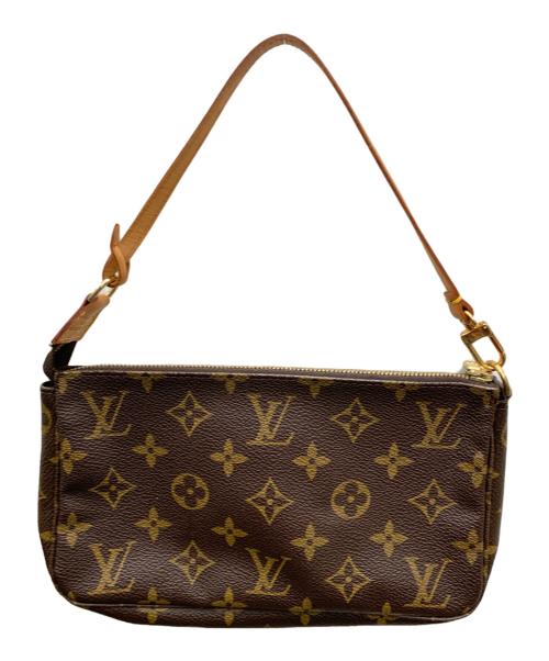LOUIS VUITTON（ルイ ヴィトン）LOUIS VUITTON (ルイ ヴィトン) ポーチ　ポシェット・アクセソワール ブラウンの古着・服飾アイテム
