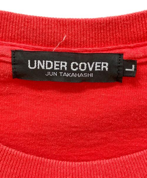 UNDERCOVER（アンダーカバー）UNDERCOVER (アンダーカバー) 半袖Tシャツ レッド サイズ:Lの古着・服飾アイテム
