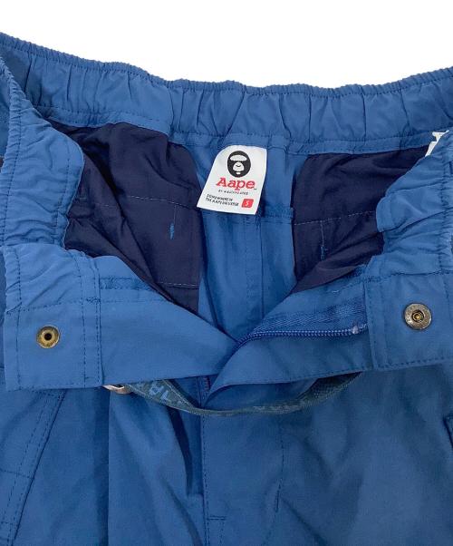 Aape BY A BATHING APE（エーエイプ バイ アベイシングエイプ）Aape BY A BATHING APE (エーエイプ バイ アベイシングエイプ) ハーフパンツ ブルー サイズ:Sの古着・服飾アイテム