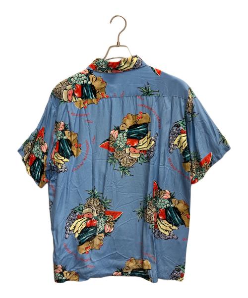 Aloha Blossom（アロハブロッサム）Aloha Blossom (アロハブロッサム) アロハシャツ ブルー サイズ:42の古着・服飾アイテム