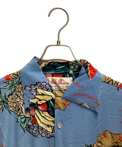 Aloha Blossom（アロハブロッサム）Aloha Blossom (アロハブロッサム) アロハシャツ ブルー サイズ:42の古着・服飾アイテム