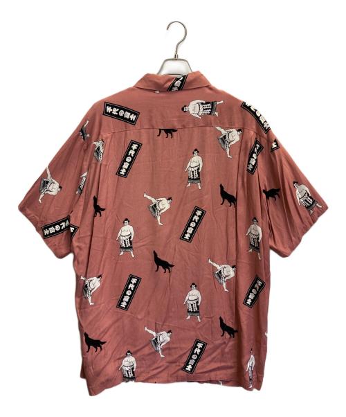 Aloha Blossom（アロハブロッサム）Aloha Blossom (アロハブロッサム) オープンカラーシャツ ピンク サイズ:46の古着・服飾アイテム