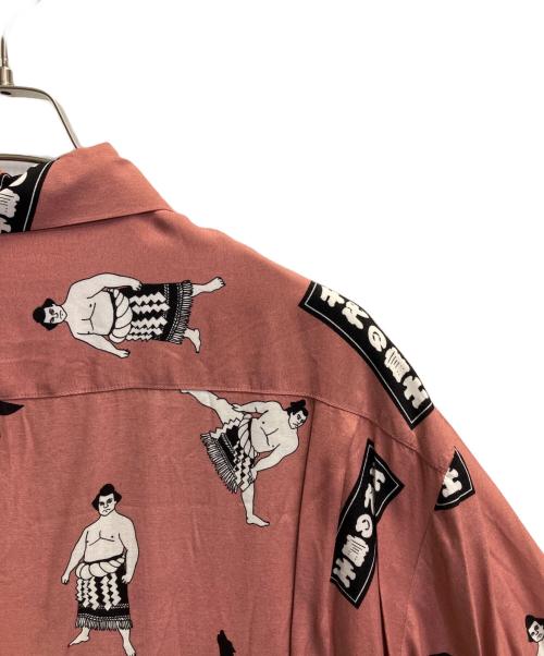 Aloha Blossom（アロハブロッサム）Aloha Blossom (アロハブロッサム) オープンカラーシャツ ピンク サイズ:46の古着・服飾アイテム