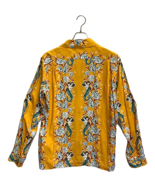 Aloha Blossom（アロハブロッサム）Aloha Blossom (アロハブロッサム) アロハシャツ オレンジ サイズ:42の古着・服飾アイテム