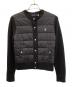 POLO RALPH LAUREN（ポロ・ラルフローレン）の古着「ニット切替中綿ジャケット」｜ブラック