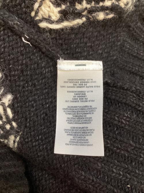 RRL（ダブルアールエル）RRL (ダブルアールエル) 厚手ニット ブラック サイズ:Sの古着・服飾アイテム