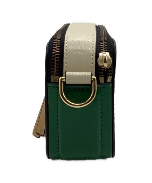 MARC JACOBS（マークジェイコブス）MARC JACOBS (マークジェイコブス) ショルダーバッグ ブラウン×グリーンの古着・服飾アイテム