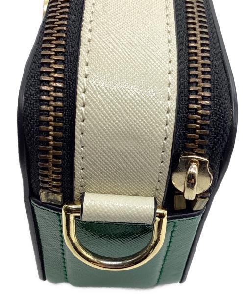 MARC JACOBS（マークジェイコブス）MARC JACOBS (マークジェイコブス) ショルダーバッグ ブラウン×グリーンの古着・服飾アイテム