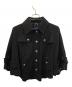 BURBERRY BLUE LABEL（バーバリーロンドンブルーレーベル）の古着「ショートコート」｜ブラック
