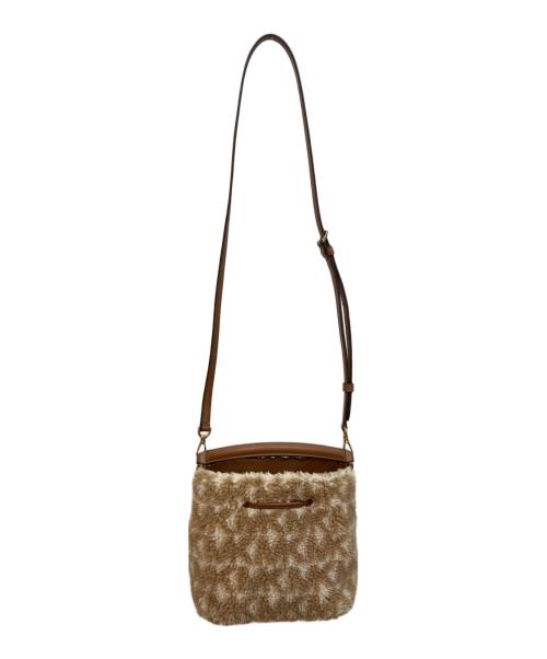 MICHAEL KORS（マイケル・コース）MICHAEL KORS (マイケル・コース) 2WAYショルダーバッグ ブラウンの古着・服飾アイテム