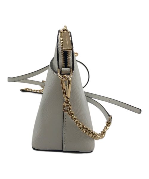 MICHAEL KORS（マイケル・コース）MICHAEL KORS (マイケルコース) ショルダーバッグ ホワイトの古着・服飾アイテム