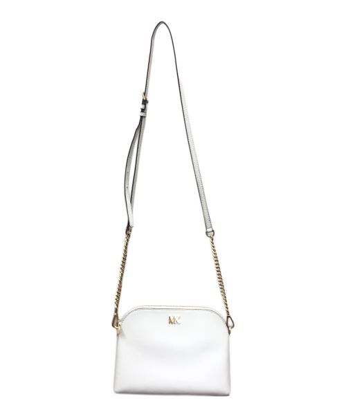 MICHAEL KORS（マイケル・コース）MICHAEL KORS (マイケルコース) ショルダーバッグ ホワイトの古着・服飾アイテム