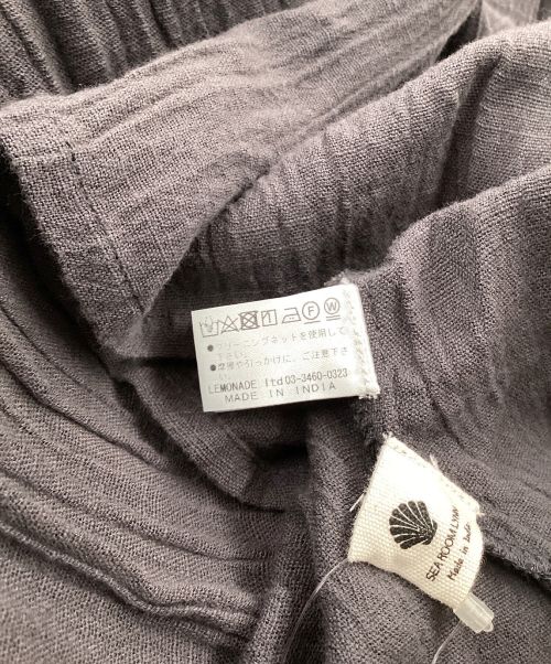 Sea Room lynn（シールームリン）Sea Room lynn (シールームリン) ノースリーブシャツ チャコールグレー サイズ:FREE 未使用品の古着・服飾アイテム