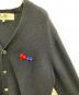 中古・古着 COMME des GARCONS (コムデギャルソン) カーディガン ネイビー サイズ:M：10000円