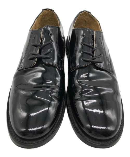 Caminando（カミナンド）Caminando (カミナンド) nano・universe (ナノ・ユニバース) ヒールスタッズレザーシューズ ブラック サイズ:38の古着・服飾アイテム