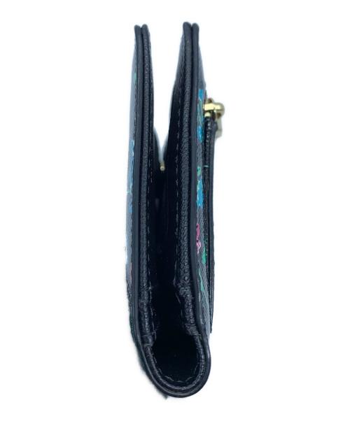 Kate Spade（ケイトスペード）Kate Spade (ケイトスペード) 2つ折り財布 ブラックの古着・服飾アイテム