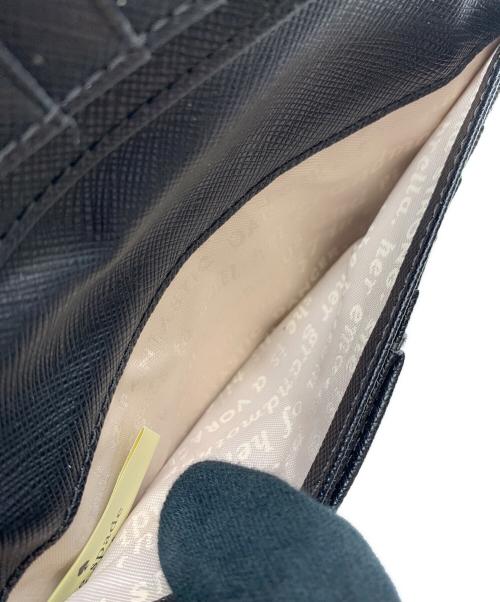 Kate Spade（ケイトスペード）Kate Spade (ケイトスペード) 2つ折り財布 ブラックの古着・服飾アイテム