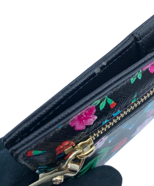 Kate Spade（ケイトスペード）Kate Spade (ケイトスペード) 2つ折り財布 ブラックの古着・服飾アイテム