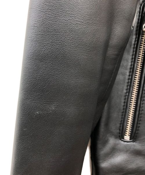 UNITED TOKYO（ユナイテッドトーキョー）UNITED TOKYO (ユナイテッドトーキョー) レザージャケット ブラック サイズ:2の古着・服飾アイテム