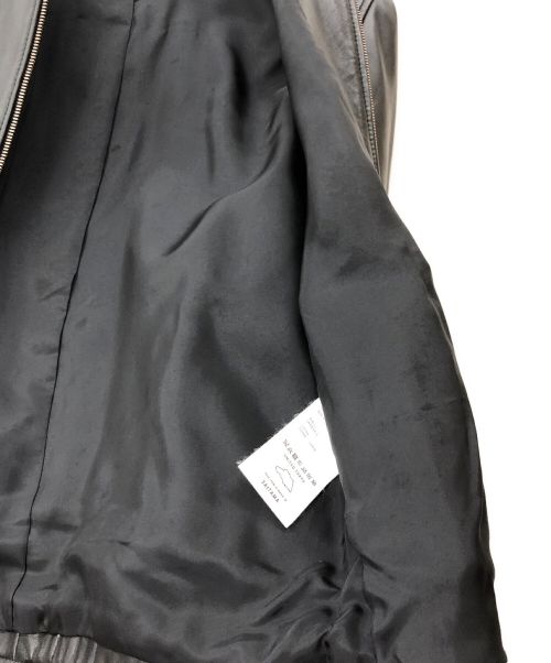 UNITED TOKYO（ユナイテッドトーキョー）UNITED TOKYO (ユナイテッドトーキョー) レザージャケット ブラック サイズ:2の古着・服飾アイテム