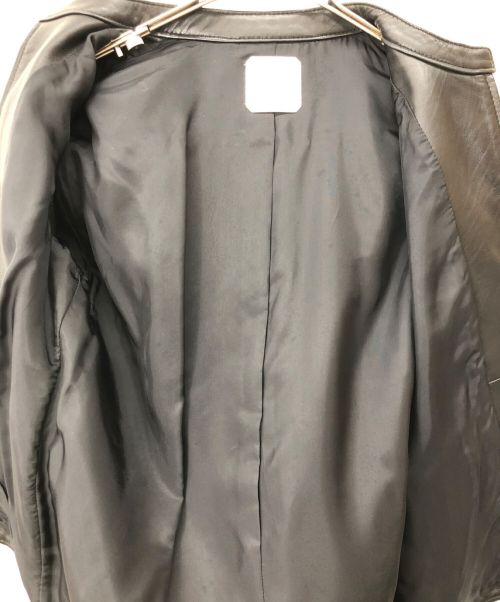 UNITED TOKYO（ユナイテッドトーキョー）UNITED TOKYO (ユナイテッドトーキョー) レザージャケット ブラック サイズ:2の古着・服飾アイテム