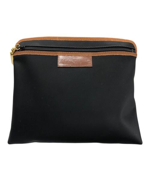 Salvatore Ferragamo（サルヴァトーレ フェラガモ）Salvatore Ferragamo (サルヴァトーレ フェラガモ) ポーチ ブラックの古着・服飾アイテム