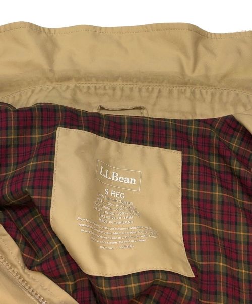 L.L.Bean（エルエルビーン）L.L.Bean (エルエルビーン) ナイロンコート ベージュ サイズ:sの古着・服飾アイテム